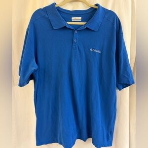 Columbia Men's Classic Blue Polo